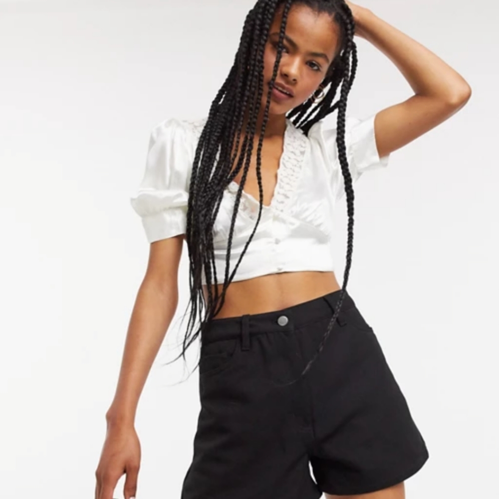 Reclaimed Vintage Silk Crop